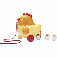 Henrietta Pull Along Hen