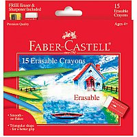 15 Erasable Crayons