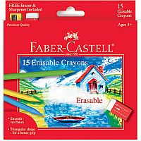 15 Erasable Crayons
