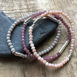 Stackable Gem Bracelets