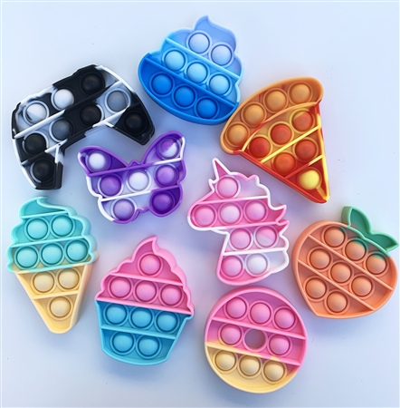 OMG! Pop Fidgety XXL Tie Dye Square - Wit & Whimsy Toys