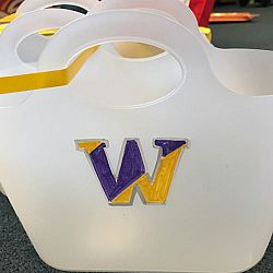 Custom Graduation Totes