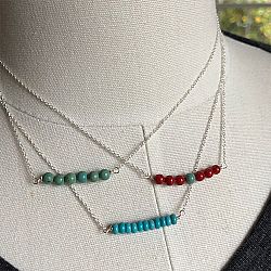 Gem Bar Necklaces