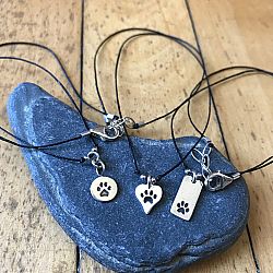 Gor-tex Charm Necklaces